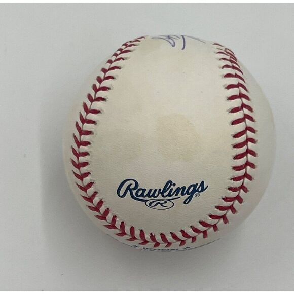 Tommy Hanson Autographed Rawlings OML Baseball With Display Case - Picture 5 of 9